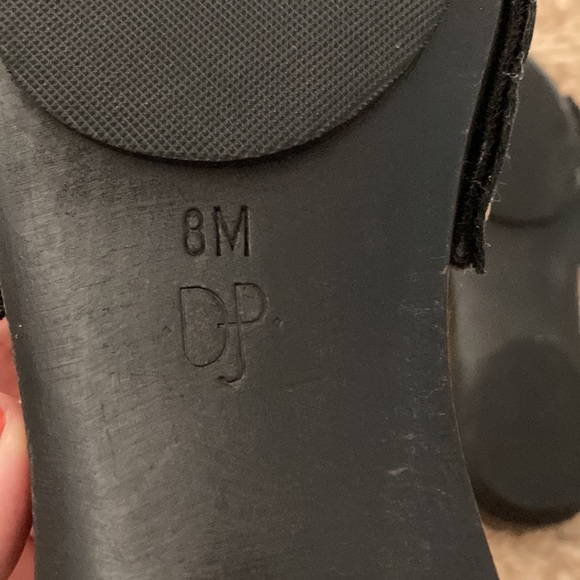 Donald Pliner Black Slides - Picture 5 of 6